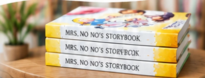 Stack of Mrs. No No's Storybooks